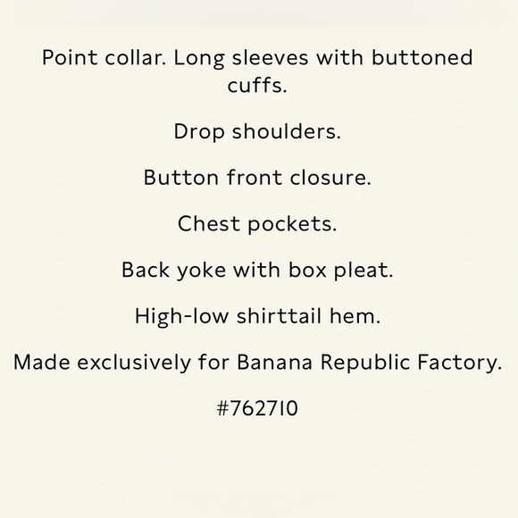 Banana Republic Utility Shirt - Picture 9 of 11